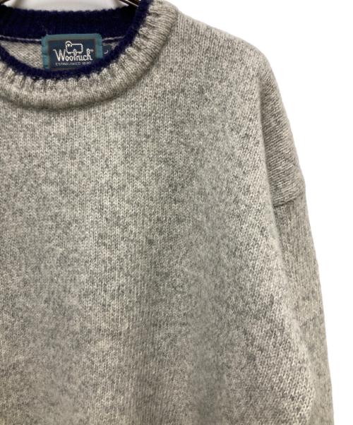 WOOLRICH（ウールリッチ）WOOLRICH (ウールリッチ) 80-90sクルーネックニット グレー サイズ:Lの古着・服飾アイテム