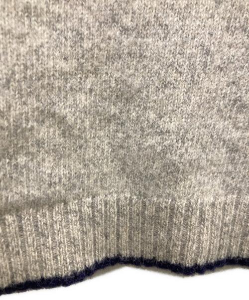 WOOLRICH（ウールリッチ）WOOLRICH (ウールリッチ) 80-90sクルーネックニット グレー サイズ:Lの古着・服飾アイテム