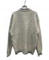 WOOLRICH (ウールリッチ) 80-90sクルーネックニット グレー サイズ:L：5000円
