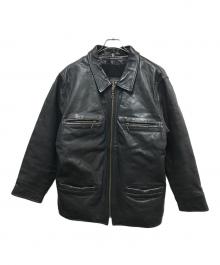 IN THE MOOD（インザムード）の古着「レザージャケット」｜ブラック