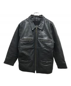 中古・古着通販】EXCELLED (エクセル) 80s-90s レザーダブルライダース