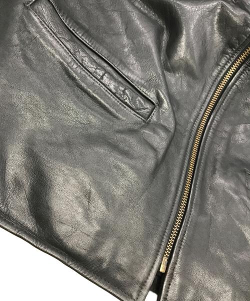 IN THE MOOD（インザムード）IN THE MOOD (インザムード) レザージャケット ブラック サイズ:Lの古着・服飾アイテム