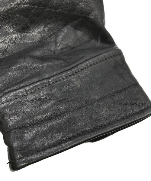 IN THE MOOD（インザムード）IN THE MOOD (インザムード) レザージャケット ブラック サイズ:Lの古着・服飾アイテム