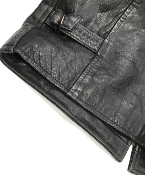 IN THE MOOD（インザムード）IN THE MOOD (インザムード) レザージャケット ブラック サイズ:Lの古着・服飾アイテム