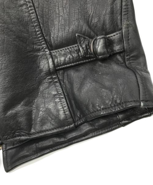 IN THE MOOD（インザムード）IN THE MOOD (インザムード) レザージャケット ブラック サイズ:Lの古着・服飾アイテム