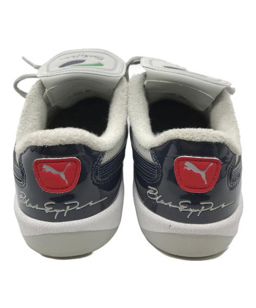 PUMA（プーマ）PUMA (プーマ) THE BLACK EYE PATCH (ブラックアイパッチ) Cup Palermo Premium グレー サイズ:US8.5（26.5cm）の古着・服飾アイテム