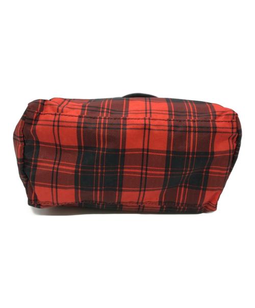 LeSportsac（レスポートサック）LeSportsac (レスポートサック) MEDIUM 2 WAY TOTE ブラック×レッドの古着・服飾アイテム