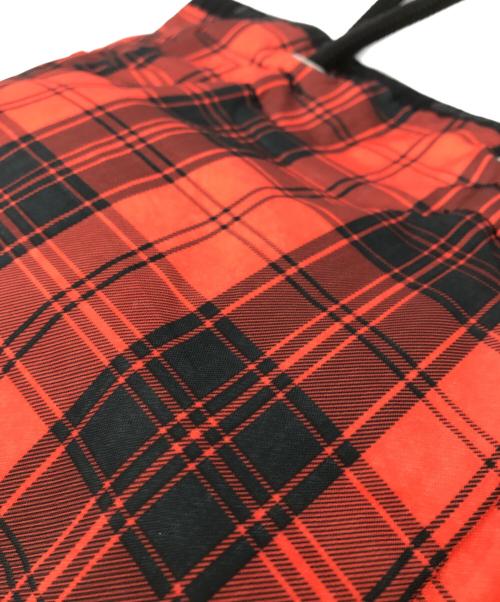 LeSportsac（レスポートサック）LeSportsac (レスポートサック) MEDIUM 2 WAY TOTE ブラック×レッドの古着・服飾アイテム