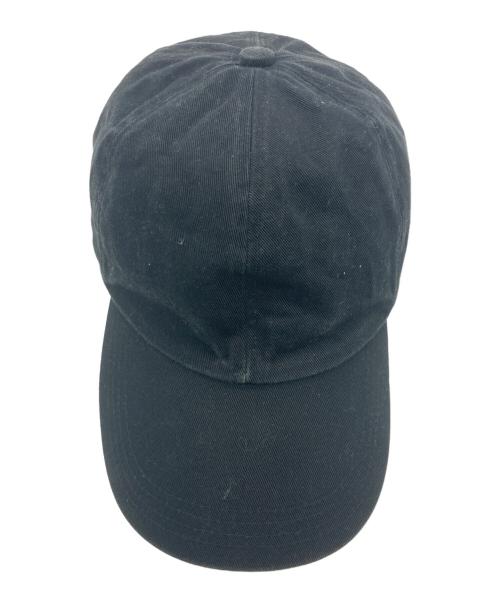 kijima takayuki（キジマタカユキ）KIJIMA TAKAYUKI (キジマタカユキ) LE (エルイー) キャップ ブラックの古着・服飾アイテム