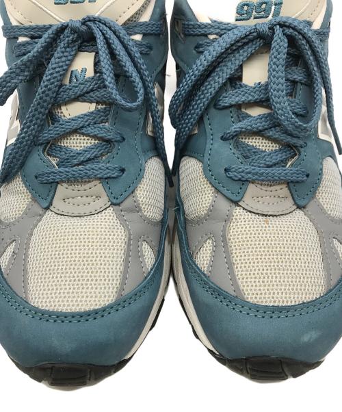 NEW BALANCE（ニューバランス）NEW BALANCE (ニューバランス) ローカットスニーカー ブルー サイズ:	SIZE US8 1/2　(26.5cm)の古着・服飾アイテム