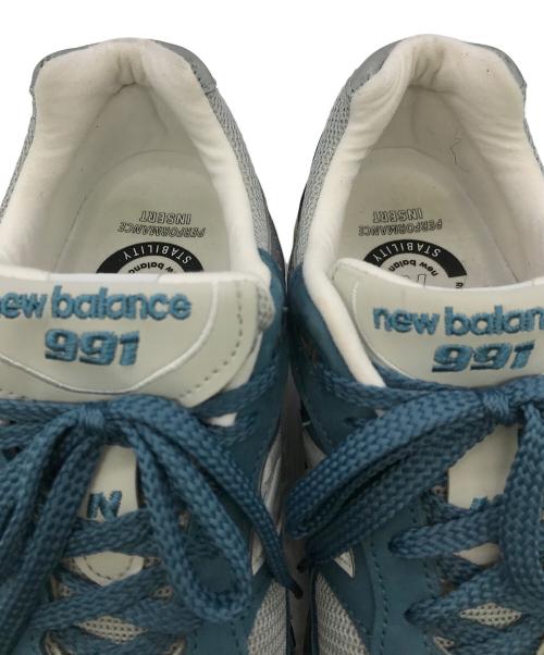 NEW BALANCE（ニューバランス）NEW BALANCE (ニューバランス) ローカットスニーカー ブルー サイズ:	SIZE US8 1/2　(26.5cm)の古着・服飾アイテム