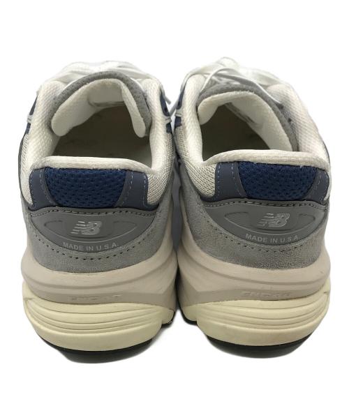 NEW BALANCE（ニューバランス）NEW BALANCE (ニューバランス) ローカットスニーカー グレー×ブルー サイズ:SIZE US8 1/2　(26.5cm)の古着・服飾アイテム