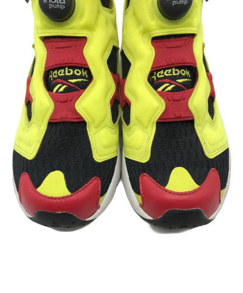 REEBOK（リーボック）REEBOK (リーボック) Instapump Fury OG Ultraknit Black Hyper Green イエロー×ブラック サイズ:SIZE US8 1/2(26.5cm)の古着・服飾アイテム