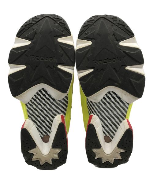 REEBOK（リーボック）REEBOK (リーボック) Instapump Fury OG Ultraknit Black Hyper Green イエロー×ブラック サイズ:SIZE US8 1/2(26.5cm)の古着・服飾アイテム