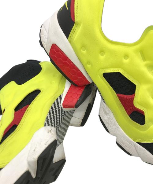 REEBOK（リーボック）REEBOK (リーボック) Instapump Fury OG Ultraknit Black Hyper Green イエロー×ブラック サイズ:SIZE US8 1/2(26.5cm)の古着・服飾アイテム