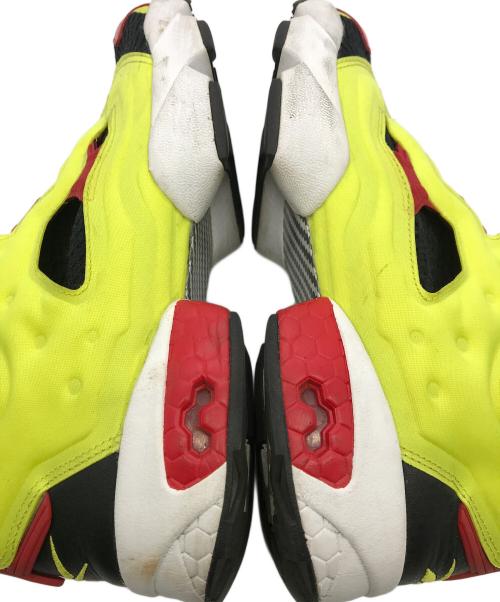 REEBOK（リーボック）REEBOK (リーボック) Instapump Fury OG Ultraknit Black Hyper Green イエロー×ブラック サイズ:SIZE US8 1/2(26.5cm)の古着・服飾アイテム