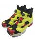 REEBOK（リーボック）の古着「Instapump Fury OG Ultraknit Black Hyper Green」｜イエロー×ブラック