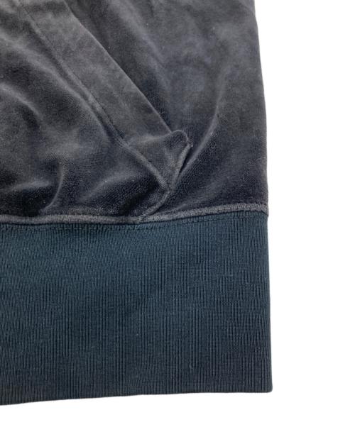 POLO RALPH LAUREN（ポロ・ラルフローレン）POLO RALPH LAUREN (ポロ・ラルフローレン) ベロアパーカー ブラック サイズ:XLの古着・服飾アイテム