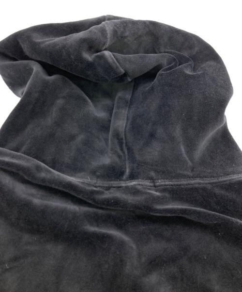 POLO RALPH LAUREN（ポロ・ラルフローレン）POLO RALPH LAUREN (ポロ・ラルフローレン) ベロアパーカー ブラック サイズ:XLの古着・服飾アイテム