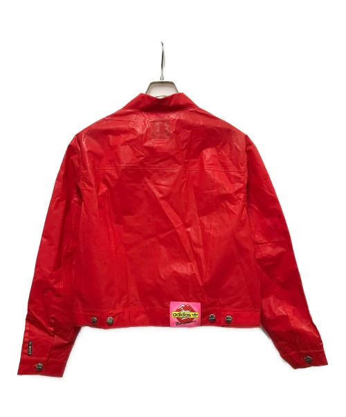 adidas（アディダス）adidas (アディダス) FIORUCCI (フィオルッチ) コラボラバージャケット レッド サイズ:Sの古着・服飾アイテム
