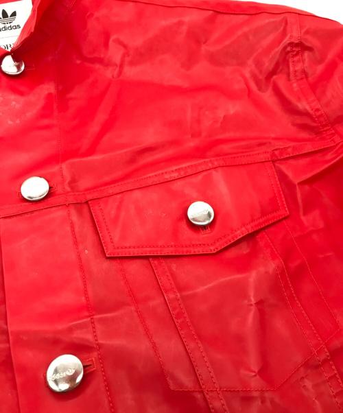 adidas（アディダス）adidas (アディダス) FIORUCCI (フィオルッチ) コラボラバージャケット レッド サイズ:Sの古着・服飾アイテム