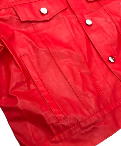 adidas（アディダス）adidas (アディダス) FIORUCCI (フィオルッチ) コラボラバージャケット レッド サイズ:Sの古着・服飾アイテム