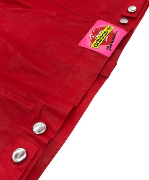 adidas（アディダス）adidas (アディダス) FIORUCCI (フィオルッチ) コラボラバージャケット レッド サイズ:Sの古着・服飾アイテム