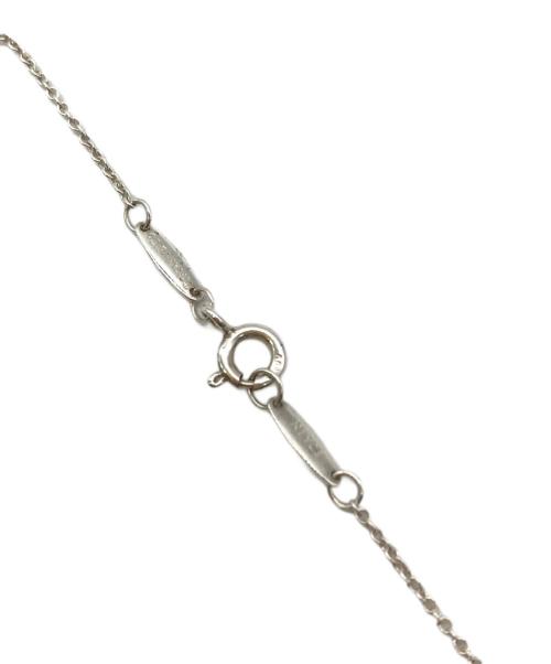 TIFFANY & Co.（ティファニー アンド コー）Tiffany & Co. (ティファニー アンド コー) バイ ザ ヤード ネックレス シルバー×パープルの古着・服飾アイテム