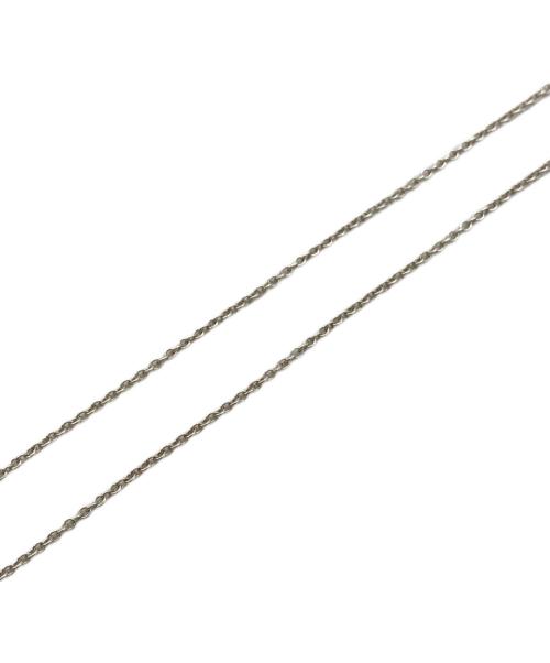 TIFFANY & Co.（ティファニー アンド コー）Tiffany & Co. (ティファニー アンド コー) バイ ザ ヤード ネックレス シルバー×パープルの古着・服飾アイテム