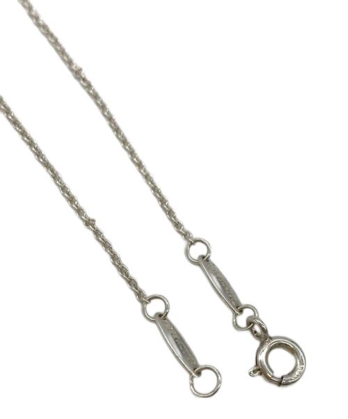 TIFFANY & Co.（ティファニー アンド コー）Tiffany & Co. (ティファニー アンド コー) バイ ザ ヤード ネックレス シルバー×パープルの古着・服飾アイテム