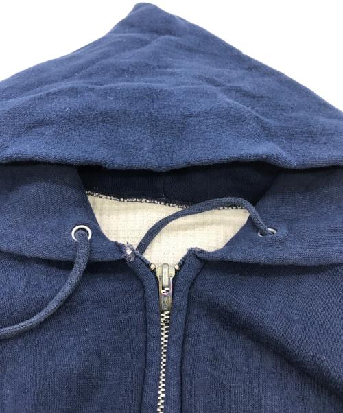 USED（ユーズド）USED (ユーズド) 裏地サーマルジップパーカー ネイビー サイズ:-の古着・服飾アイテム