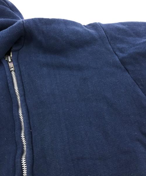 USED（ユーズド）USED (ユーズド) 裏地サーマルジップパーカー ネイビー サイズ:-の古着・服飾アイテム