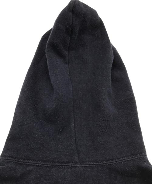 ArteX（アルテックス）ARTEX (アルテックス) フロッキープリントジップパーカー ネイビー サイズ:Ｍの古着・服飾アイテム