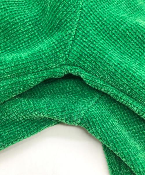 SATUR（セター）SATUR (セター) ハゼンベルベットショートトラックジャケット グリーン サイズ:-の古着・服飾アイテム