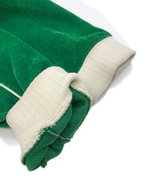 SATUR（セター）SATUR (セター) ハゼンベルベットショートトラックジャケット グリーン サイズ:-の古着・服飾アイテム