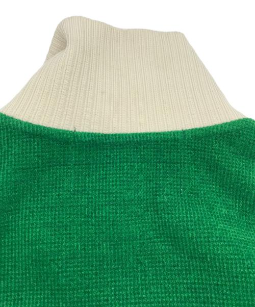 SATUR（セター）SATUR (セター) ハゼンベルベットショートトラックジャケット グリーン サイズ:-の古着・服飾アイテム