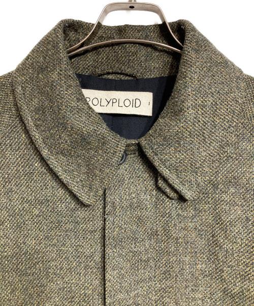 POLYPLOID（ポリプロイド）POLYPLOID (ポリプロイド) LONG COAT B / ロングコート B グリーン サイズ:2の古着・服飾アイテム