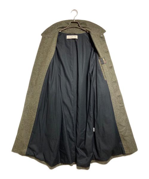 POLYPLOID（ポリプロイド）POLYPLOID (ポリプロイド) LONG COAT B / ロングコート B グリーン サイズ:2の古着・服飾アイテム