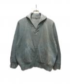 USEDユーズド）の古着「ショールカラースウェット」｜スカイブルー