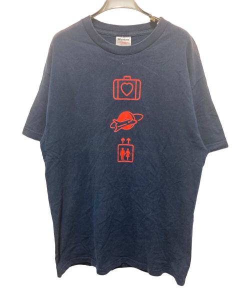 U2（ユーツー）U2 (ユーツー) 00s elevation tour TEE ネイビー サイズ:Lの古着・服飾アイテム