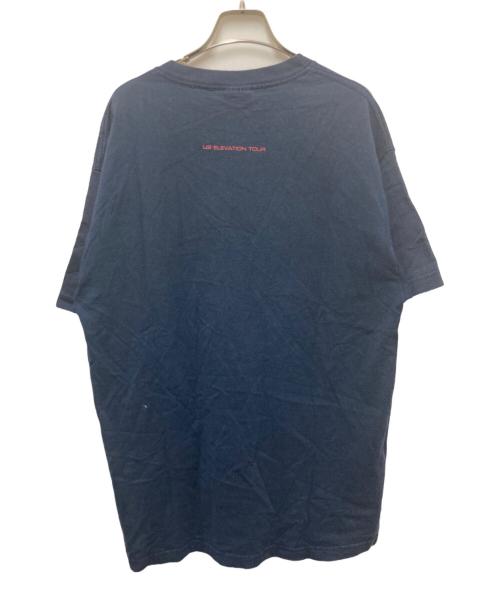 U2（ユーツー）U2 (ユーツー) 00s elevation tour TEE ネイビー サイズ:Lの古着・服飾アイテム