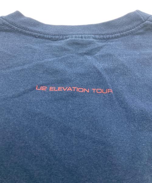U2（ユーツー）U2 (ユーツー) 00s elevation tour TEE ネイビー サイズ:Lの古着・服飾アイテム