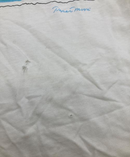 paper moon（ペーパームーン）paper moon (ペーパームーン) 90s POP ART Tシャツ ホワイト サイズ:XLの古着・服飾アイテム