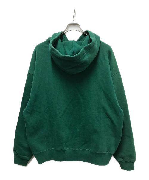 L.L.Bean（エルエルビーン）L.L.Bean (エルエルビーン) RUSSELL ATHLETIC (ラッセルアスレチック) 80s ヘンリーネックパーカー グリーン サイズ:Lの古着・服飾アイテム