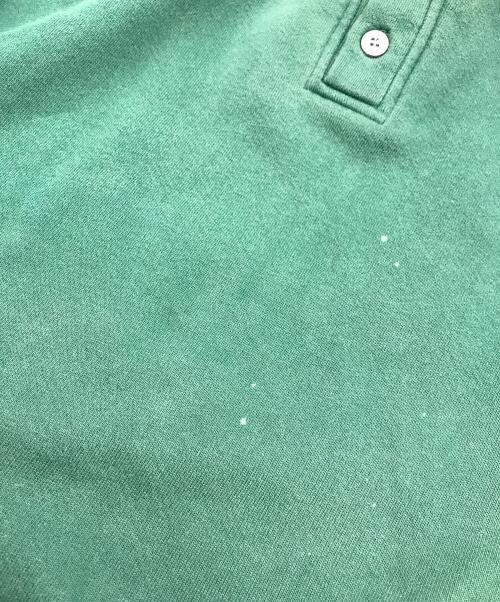 L.L.Bean（エルエルビーン）L.L.Bean (エルエルビーン) RUSSELL ATHLETIC (ラッセルアスレチック) 80s ヘンリーネックパーカー グリーン サイズ:Lの古着・服飾アイテム