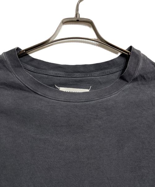 Maison Margiela（メゾンマルジェラ）Maison Margiela (メゾンマルジェラ) ガーメントダイオーバーサイズカットソー/Garment-dyed oversized tee グレー サイズ:46の古着・服飾アイテム