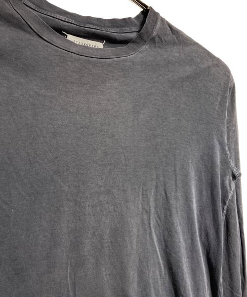 Maison Margiela（メゾンマルジェラ）Maison Margiela (メゾンマルジェラ) ガーメントダイオーバーサイズカットソー/Garment-dyed oversized tee グレー サイズ:46の古着・服飾アイテム