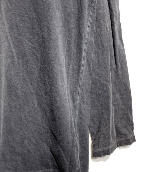 Maison Margiela（メゾンマルジェラ）Maison Margiela (メゾンマルジェラ) ガーメントダイオーバーサイズカットソー/Garment-dyed oversized tee グレー サイズ:46の古着・服飾アイテム