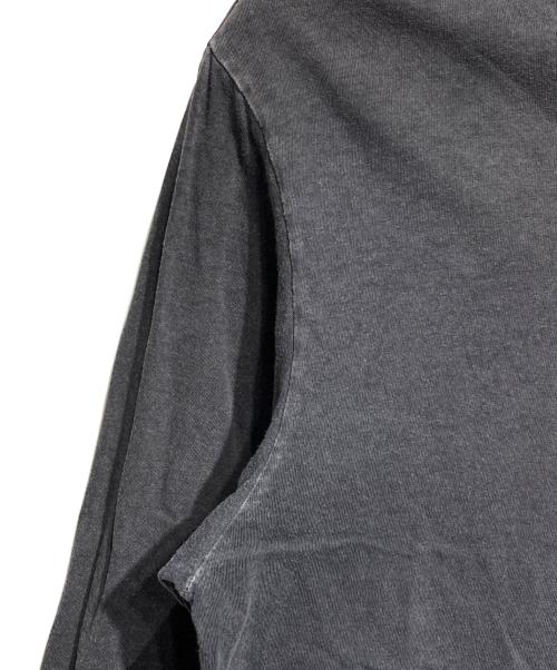 Maison Margiela（メゾンマルジェラ）Maison Margiela (メゾンマルジェラ) ガーメントダイオーバーサイズカットソー/Garment-dyed oversized tee グレー サイズ:46の古着・服飾アイテム