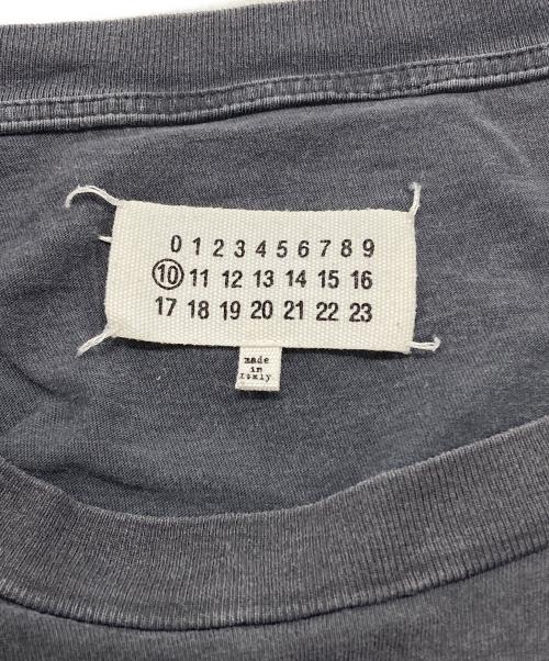 Maison Margiela（メゾンマルジェラ）Maison Margiela (メゾンマルジェラ) ガーメントダイオーバーサイズカットソー/Garment-dyed oversized tee グレー サイズ:46の古着・服飾アイテム